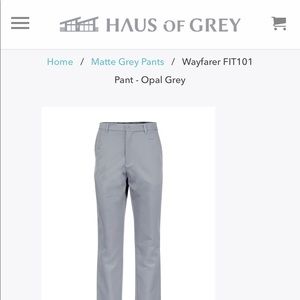 Grey pants